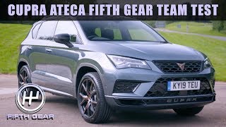 Cupra Ateca Team Test  Fifth Gear [upl. by Lrac]