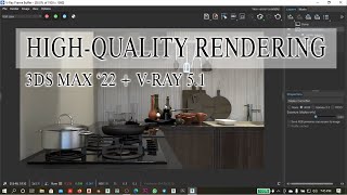 How to Render in 3Ds Max 2022  VRay  Render Setting [upl. by Allis489]