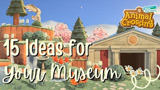 15 Museum Ideas for Your Island  Animal Crossing New Horizons [upl. by Reginauld516]