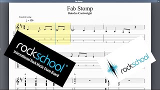 Fab Stomp Rockschool Grade 1 Guitar [upl. by Martainn]