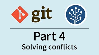 Getting started with Git using SourceTree  Part 4 Solving conflicts [upl. by Aneled]