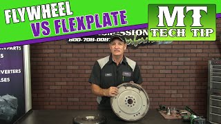 Flywheel VS Flex Plate  Monster Transmission [upl. by Akehs501]