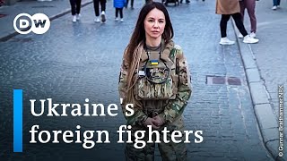 Meet the foreign fighters joining Ukraines battle with Russia  DW News [upl. by Tamarah]