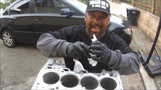 RESURFACE YOUR ENGINE BLOCK AT HOME FOR BROKE FOLKZ [upl. by Garbe]