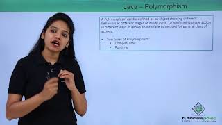 Java  Polymorphism [upl. by Eedna]