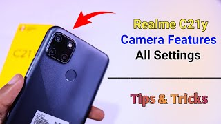 Realme C21y Camera Features  Settings  Hidden Tips amp Tricks [upl. by Nyladnor]