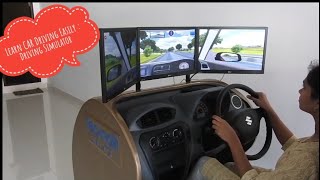 Maruti Driving School With Driving Simulator amp Personalised Training 2018 [upl. by Yorle]