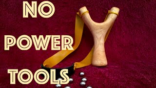 How to Make a Slingshot Without Power Tools [upl. by Avon]