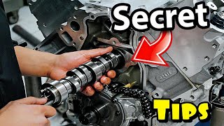 57L Hemi Tick Camshaft Remove and Install Secret Tip P0305 35 Oil leak valve cover repair tip [upl. by Nhtanhoj]