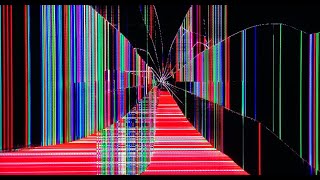 Broken TV Screen effect REAL motion amp electric shorts [upl. by Eiramalegna]