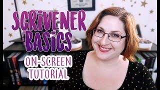 How to Use Scrivener for Novel WritingAdvanced Basics OnScreen Tutorial [upl. by Imiaj]