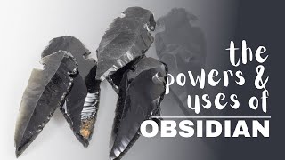 Obsidian Spiritual Meaning Powers And Uses [upl. by Jacobba]