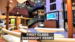 Trying a Luxurious Overnight Ferry in Japan  Kyushu to Kobe [upl. by Aba]