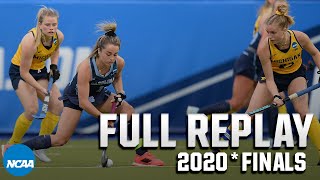 UNC vs Michigan 2020 NCAA field hockey championship  FULL REPLAY [upl. by Lisabet57]