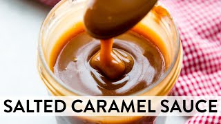 Homemade Salted Caramel Sauce  Sallys Baking Recipes [upl. by Auqinat]