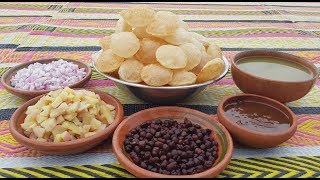 Golgappa Recipe  Pani Puri Recipe  How To Make Pani Puri At Home  Village Food Secrets [upl. by Nottnerb905]