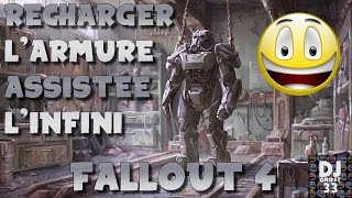 TUTO RECHARGER LARMURE ASSISTÉE ILLIMITÉE  FALLOUT 4 [upl. by Fisoi]