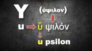 Greek alphabet the CORRECT pronunciation [upl. by Coyle894]