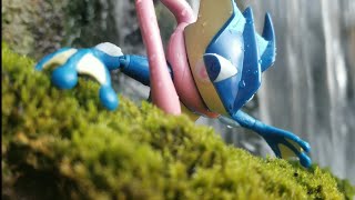 Pokémon Figure Review Greninja quotThe Search for Ashquot Episode 7 [upl. by Bride]