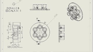 TUTORIAL PLANOS EN SOLIDWORKS [upl. by Ailev]