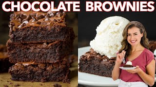 The Best Fudgy BROWNIES RECIPE I Ever Made [upl. by Branscum]