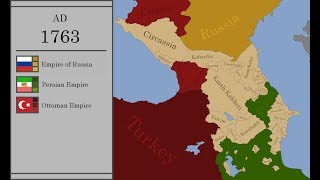 The History of the Caucasus  Every Year [upl. by Corliss]