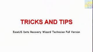 EaseUS Data Recovery Wizard Technician v1190  License Key [upl. by Neal]