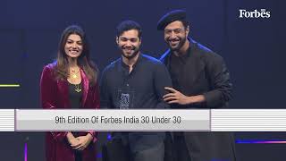 Forbes India 30 Under 30  CNBCTV18 [upl. by Viradis328]