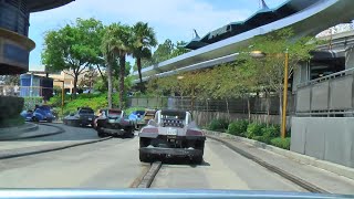 Lets Ride The Autopia Cars At Disneyland [upl. by Biondo]