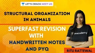 Structural Organization in Animals  Superfast Revision with Handwritten Notes and PYQs [upl. by Abigale704]