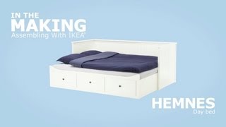 IKEA HEMNES Daybed Assembly Instructions [upl. by Hillie482]