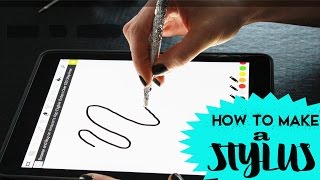 How to Make an iPad Stylus Pen Easy Tutorial [upl. by Ydnes]