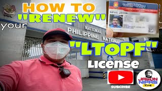 LTOPF LICENSE  RENEWAL “TUTORIAL” [upl. by Syman]