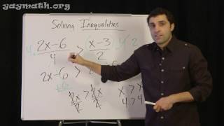 Algebra – Solving Inequalities [upl. by Karisa]