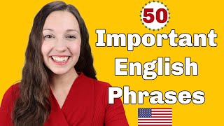 50 Important English Expressions for daily conversation [upl. by Curson]