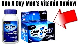 One A Day Mens Multivitamin Tablets Review [upl. by Krever]