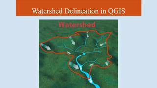 Watershed Delineation in QGIS Quickest amp Easiest Tutorial [upl. by Eimirej]