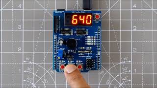 Countdown Timer Using Arduino Multifunction Shield [upl. by Borlase742]