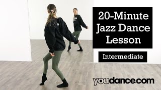 Jazz Dance Tutorial Intermediate  Levitating  YouDancecom [upl. by Reggy]