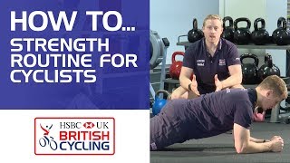 How to Strength routine for cyclists [upl. by Nahttam]