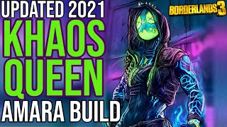 BEST ALL AROUND AMARA BUILD Mayhem 11 Made Easy  Khaos Queen Amara Build  Borderlands 3 [upl. by Assener]