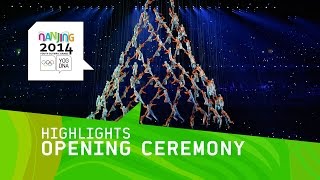 Opening Ceremony  Highlights  Nanjing 2014 Youth Olympic Games [upl. by Winn150]