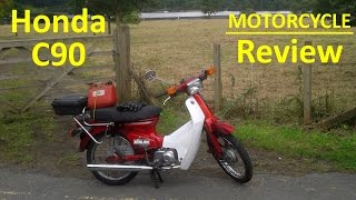 Honda C90 Cub  Motorcycle Review [upl. by Agace]