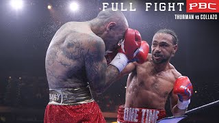 FULL FIGHT Keith Thurman vs Luis Collazo  7112015  PBC on ESPN [upl. by Ellerd463]