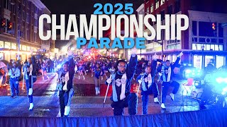 2025 Championship Parade  Jackson State University [upl. by Hannazus]