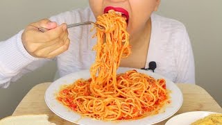 ASMR Filipino Spaghetti Eating Sounds [upl. by Ilatfan]