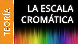 ESCALA CROMÁTICA las 12 notas musicales • Teoría musical [upl. by Ponton]