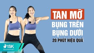 Aerobic 20 phút GIẢM MỠ BỤNG TRÊN DƯỚI TẠI NHÀ hiệu quả  HLV Thảo Trương  Bài 1 [upl. by Py]