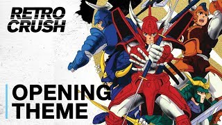 Ronin Warriors  Opening Thme aka Samurai Troopers  Saturday morning cartoon [upl. by Kitty]