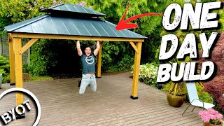 DIY ONE DAY GAZEBO [upl. by Nesila]